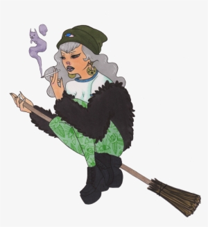 Http - //sarahcatface - Tumblr - An Urban Witch By - Sarah Cat Face Art