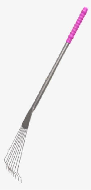 Tubtrug Long Handled Tidee Rake 71cm Pink - Broom