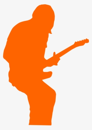 Public Domain Clip Art Image - Guitarist Rock
