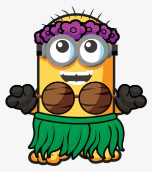 Online Luau Jerry Pic - Minion Luau