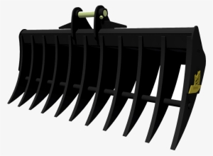 Excavator Land Rake - Excavator