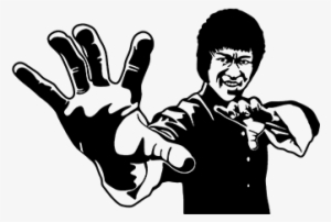 Cor Do Fundo - Bruce Lee 3d Art