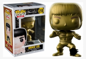 Funko Pop Bruce Lee Limited Gold - Funko Bruce Lee Pop! Vinyl