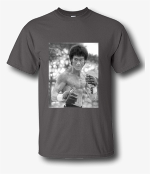 Bruce Lee T-shirt Featuring A Pencil Drawing By Mark - Bruce Lee T
