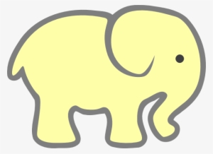 Elephants Silhouette - Elephant Clipart