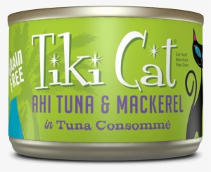 Tiki Cat Hawaiian Grill Ahi Tuna Wet Cat Food, 6 Oz.,