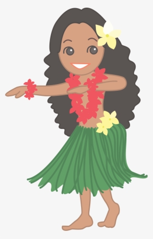 Dancer Clipart Luau - Hula Clipart