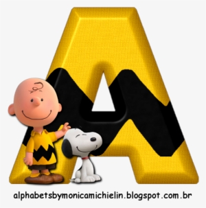 Alfabeto - Alfabeto Do Snoopy Png