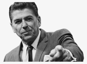 Ronald Reagan Pointing