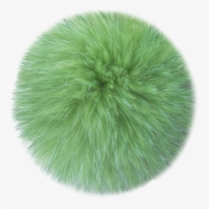 Poison Green Pom - Fur Clothing