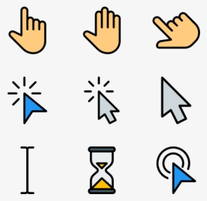 Selection And Cursors - Click Icons