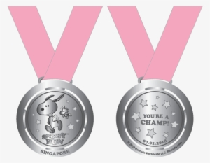 Snoopy Run Medal - Singapore