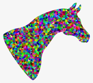 This Free Icons Png Design Of Prismatic Low Poly Horse