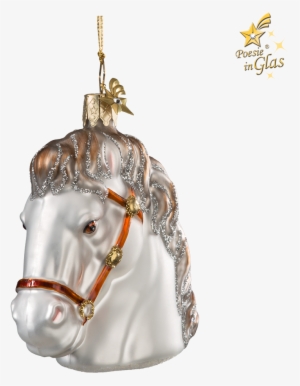 Horse Head White - Stallion
