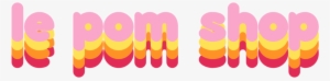 Le Pom Shop Lps- Sunset Logo