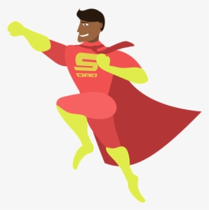 5 Perfect Father's Day Gifts For Super Dad From The - Super Hero Dad Clipart