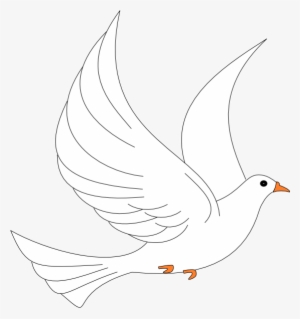 Free Flying Dove Clip Art The Cliparts - Transparent Dove Vector Free