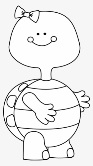 Clipart Info - Cute Turtle Clip Art Black And White