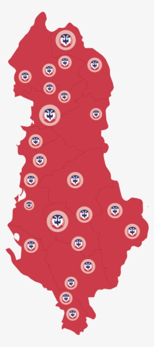 4artboard 3@2x - Map Of Albania And Surrounding