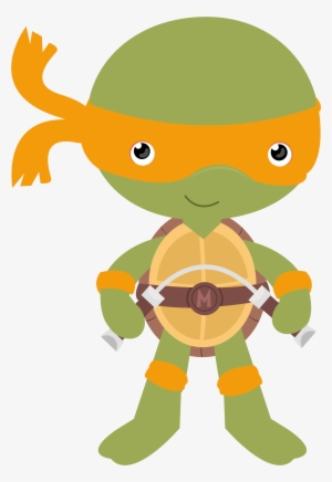 Ninja Turtles Alphabet Png - Ninja Turtles Baby Png