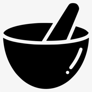 Mortar Pestle Hand Grind Mix Bowl Comments - Mortar And Pestle Icon