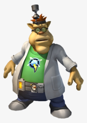 Big Al, In His Captain Qwark Fanshirt - Ratchet And Clank 3 Al