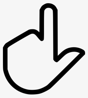 Finger Point Click - Click Free Icon