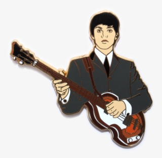 Beatles Paul Mccartney Hard Enamel Pin