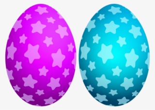 Free Png Download Easter Eggs With Stars Transparent