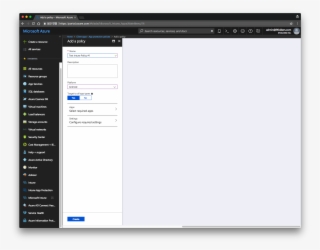 Assign The Target Group To The Policy Created In