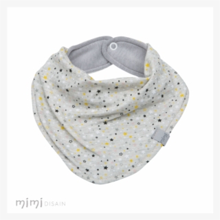 Mimi Bib Stardust Grey