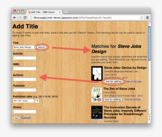 I Added A "search" Button That Would Do The Search