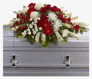 Strength And Wisdom Casket Spray