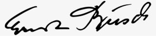 This Free Icons Png Design Of Ernst Busch Signature