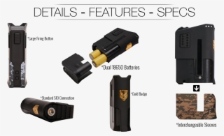 Limitless Arms Race Tc 200w Vv Dual 18650 Battery Box