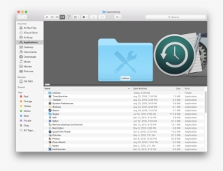 1) Open Applications In Finder By Typing Shift Command