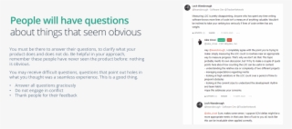 Be Active In The Comments Keep Your Users Informed