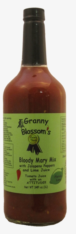 Granny Blossoms Bloody Mary Mix Jalapeno Lime Vermont