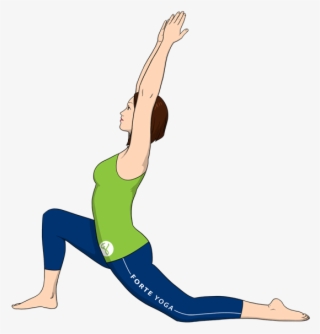 Low Lunge Yoga Pose Forte