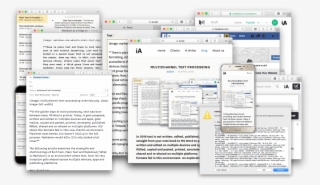 In The Classic Era Of Word Processing, Text Was Born