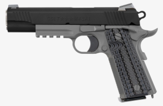 Colt Mfg O1070cqb 1911 Single 45 Acp 5″ 8 1 Black/gray