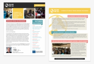 Year End Newsletter Layout