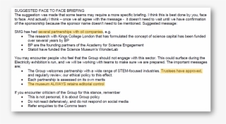 The Emails Also Reveal That An Automotive Company Not