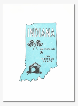 Indiana State Print