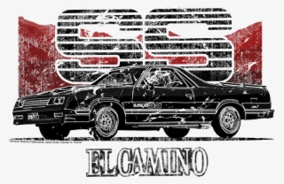 Chevrolet El Camino Ss Mountains Baby Bodysuit