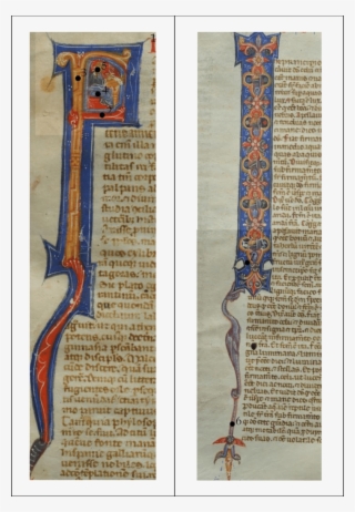 Assembled Images Of The Two Investigated Letters With