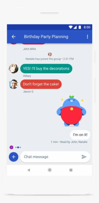 I Use Hangouts To Communicate With My Family, Because