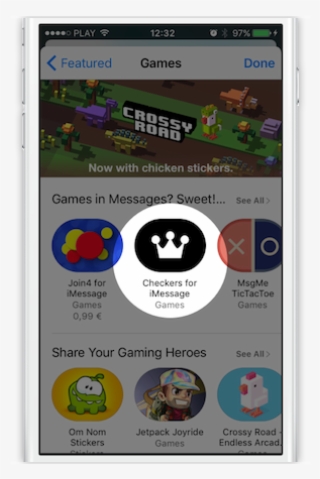 Checkers Featured In The App Store
