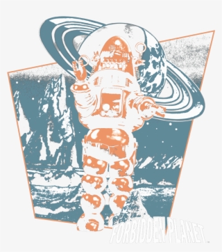 Forbidden Planet Robby Walks Youth Hoodie