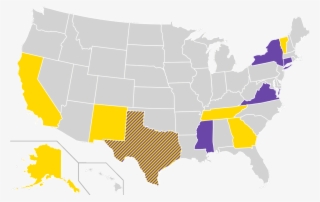 Combined Home States Of Libertarian Party And Reform